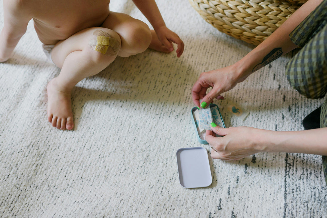 Mantén tu botiquín de primeros auxilios preparado para tus hijos
